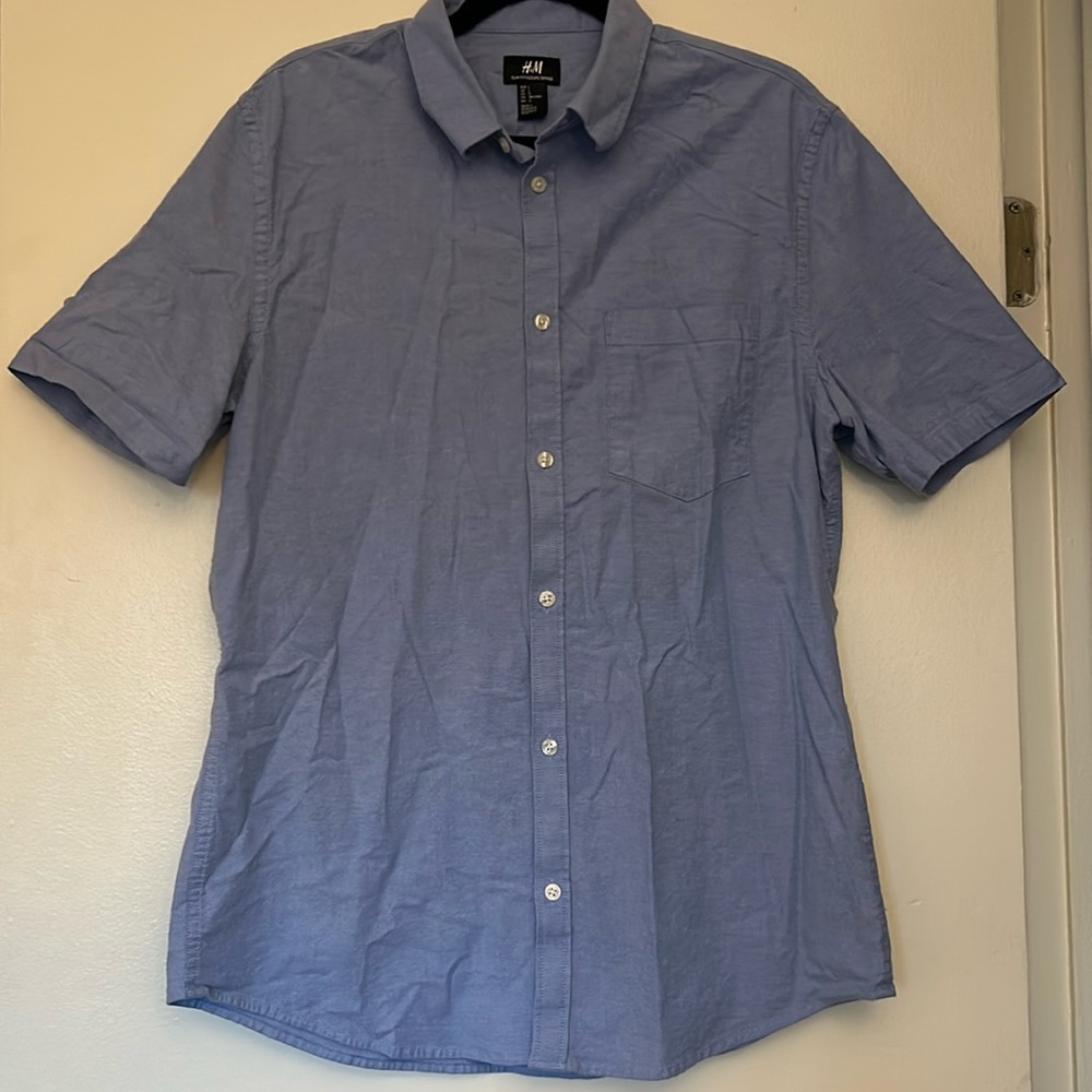 H&M Men’s short sleeve button down
